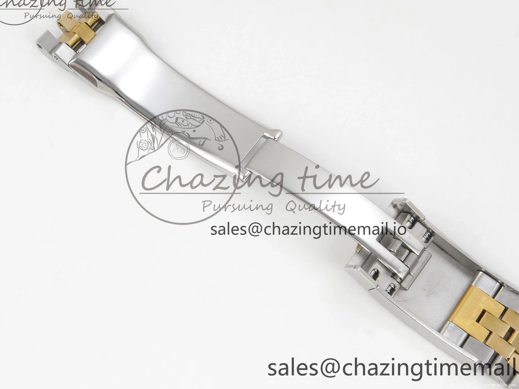 AAA Replica Watches on SS YG Dial DateJust SA Bracelet MOP 1:1 Jubilee Best White Diamond YG 299 Edition 3EF 41mm Chic SS 126333 0106